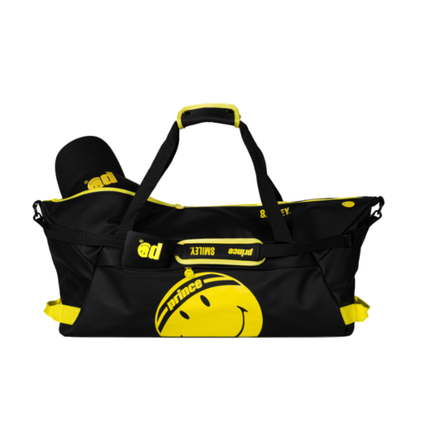 PRINCE X SMILEY DUFFEL BAG - BLACK EDITION