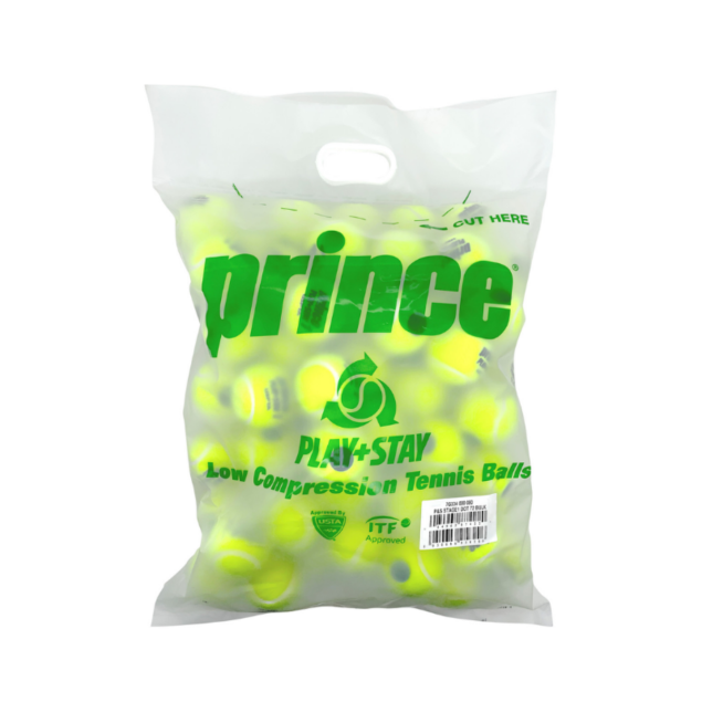 pack de 72 balles prince stage 1 - point vert