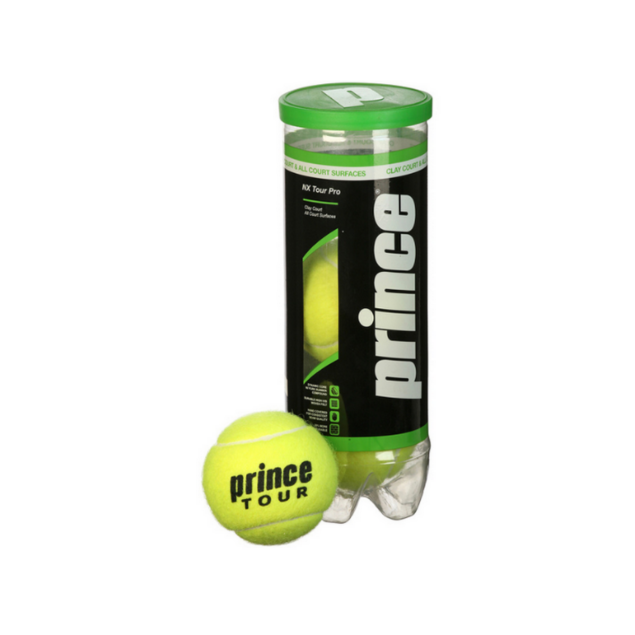 prince nx tour pro - tube de 3 balles