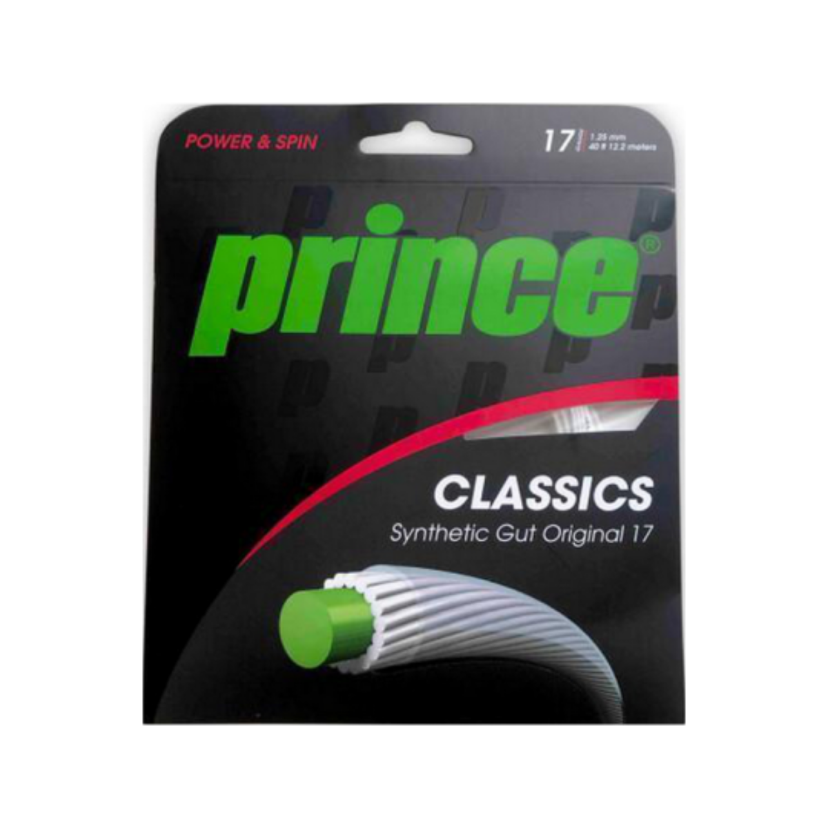 CORDAGE MULTIFILAMENT SYNTHETIC GUT ORIGINAL BLANC (GA 17) - GARNITURE