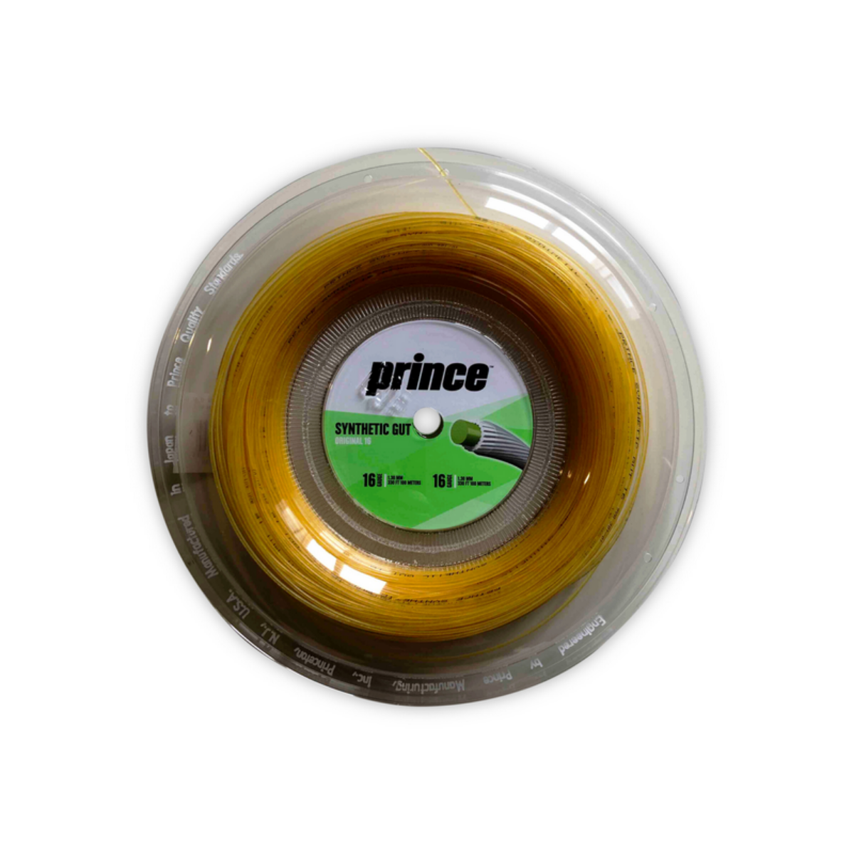 CORDAGE PRINCE SYNTHETIC GUT ORIGINAL GOLD (GA 16) - BOBINE