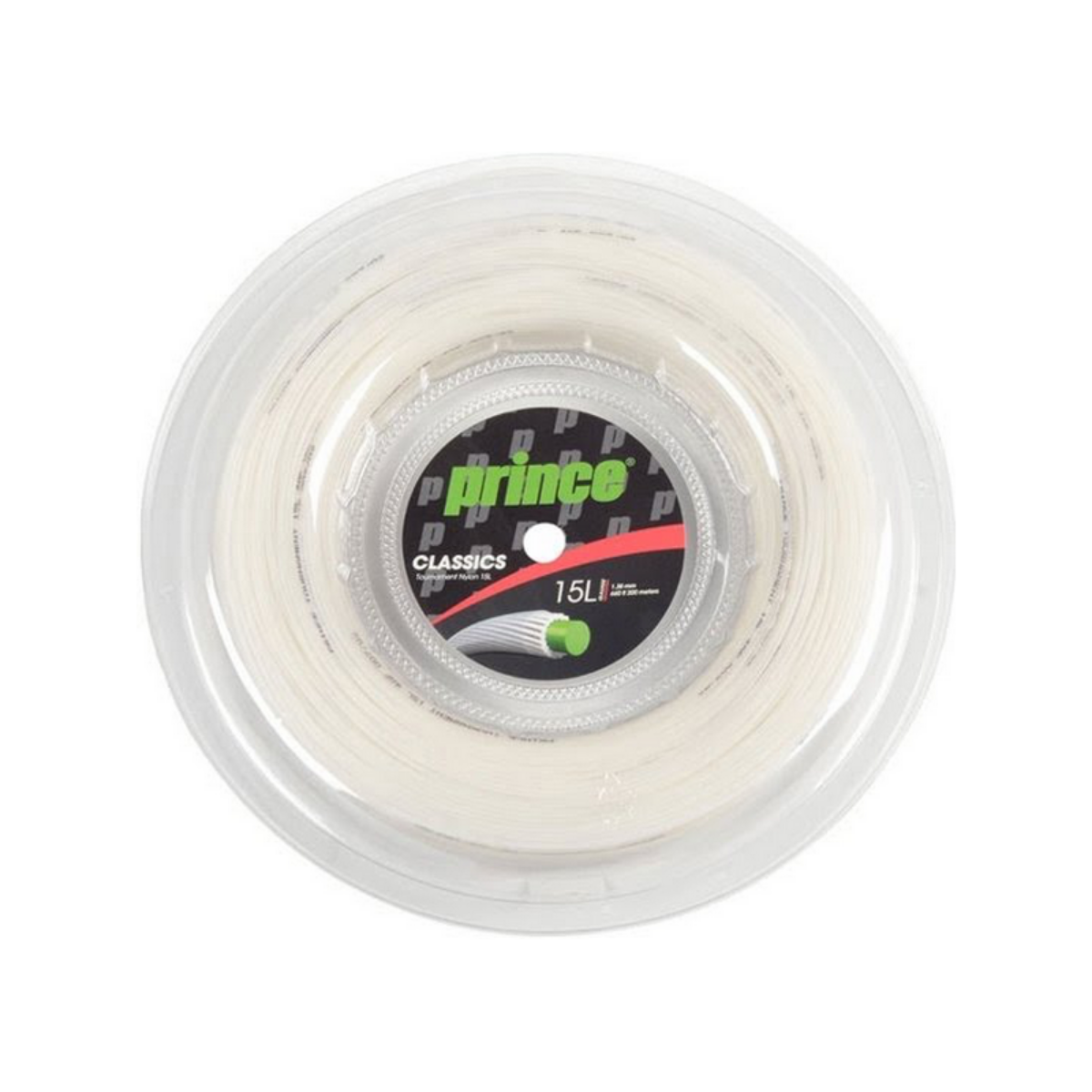 PRINCE TOURNAMENT NYLON WHITE (GA 15L) - REEL