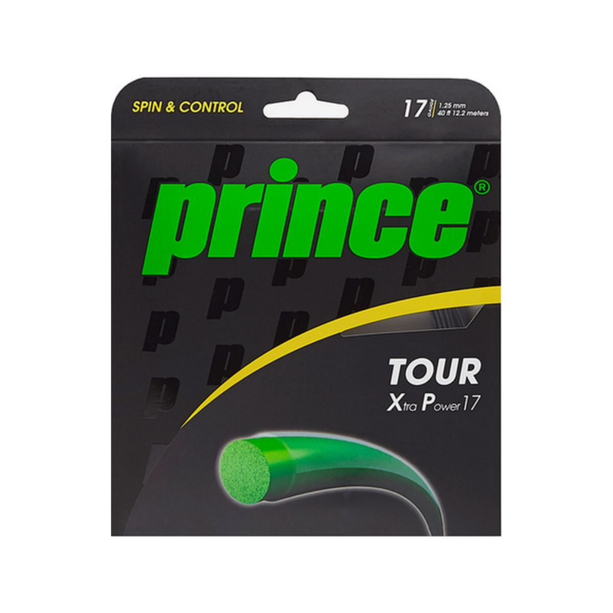 CORDAGE MONOFILAMENT TOUR XP NOIR (1.25MM) - GARNITURE