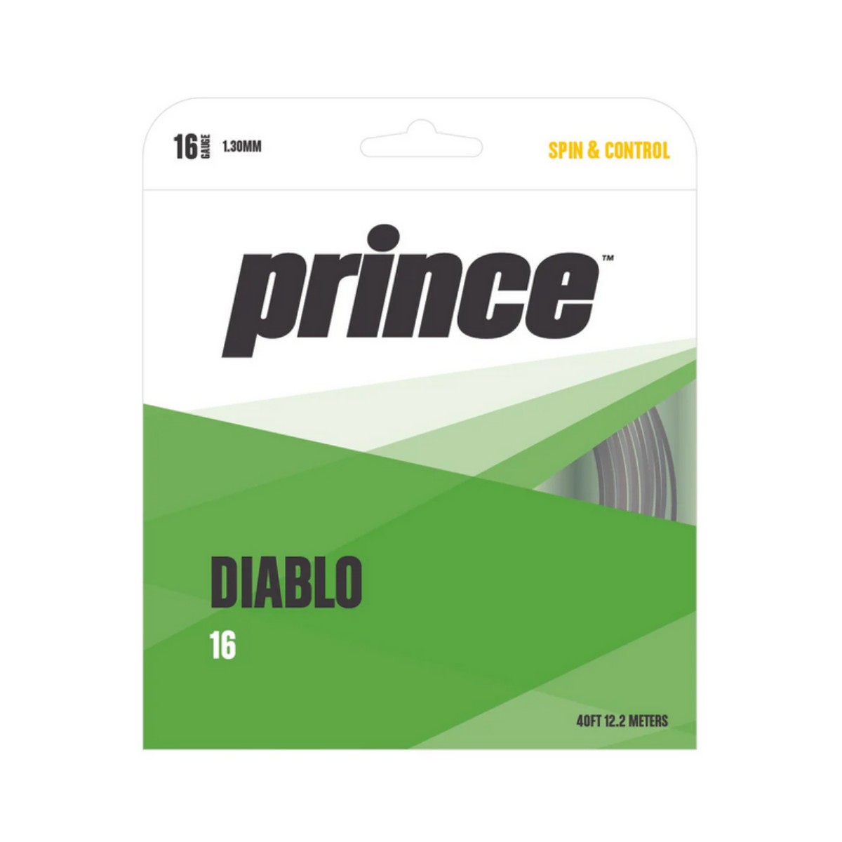 DIABLO BLACK MONOFILAMENT STRING (1.30MM) - 12M SET
