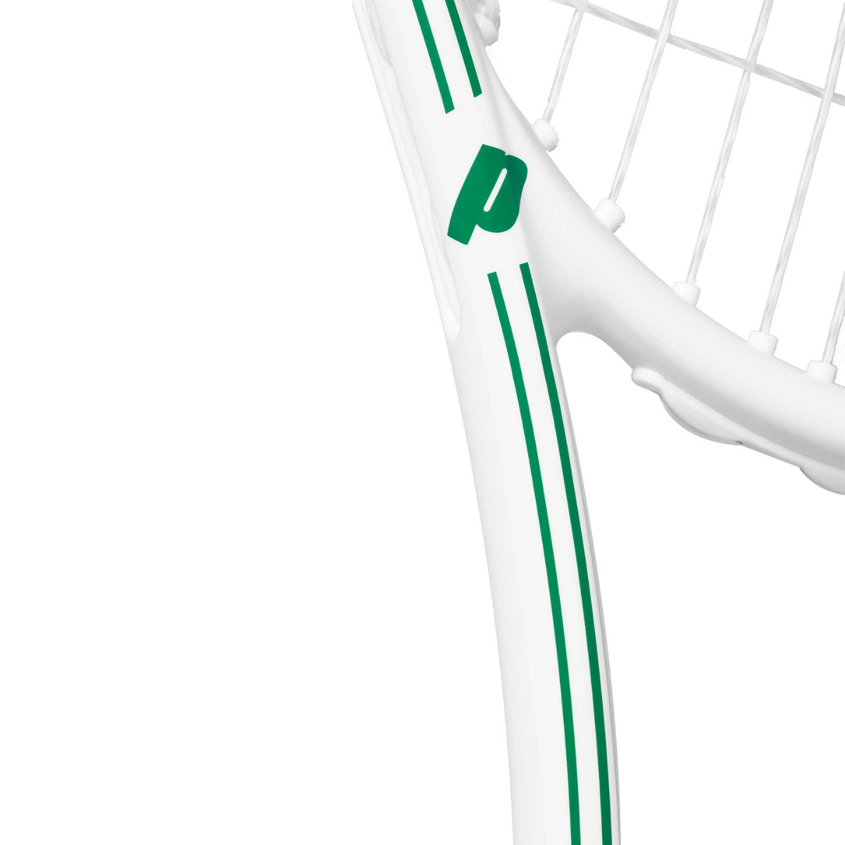 Profil de la raquette de tennis Prince Warrior White Edition 100 265