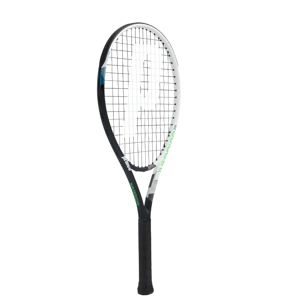 Profile view of the Prince Warrior Elite 26 Junior tennis racket