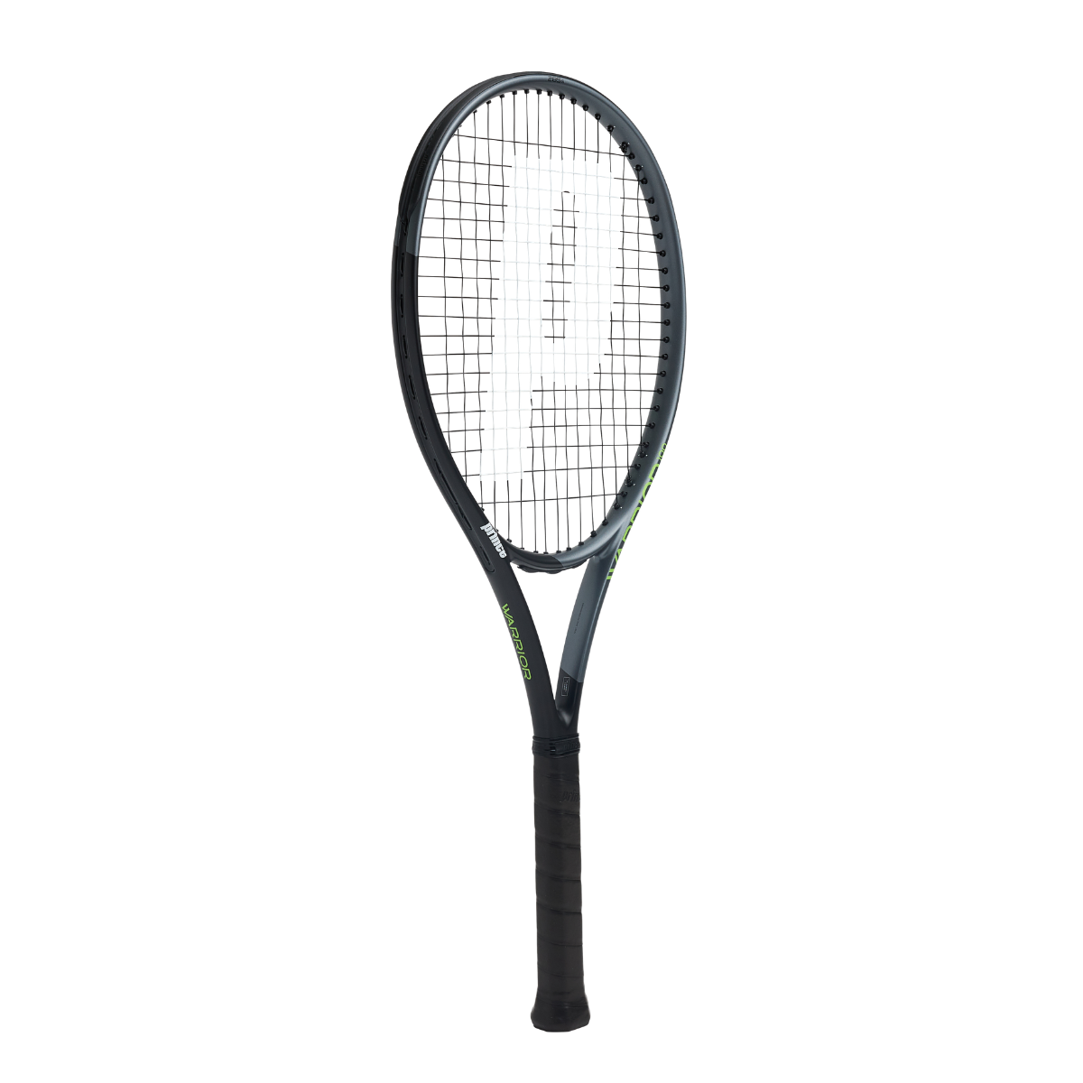 Profile view of the Prince Warrior 100 285 tennis racket