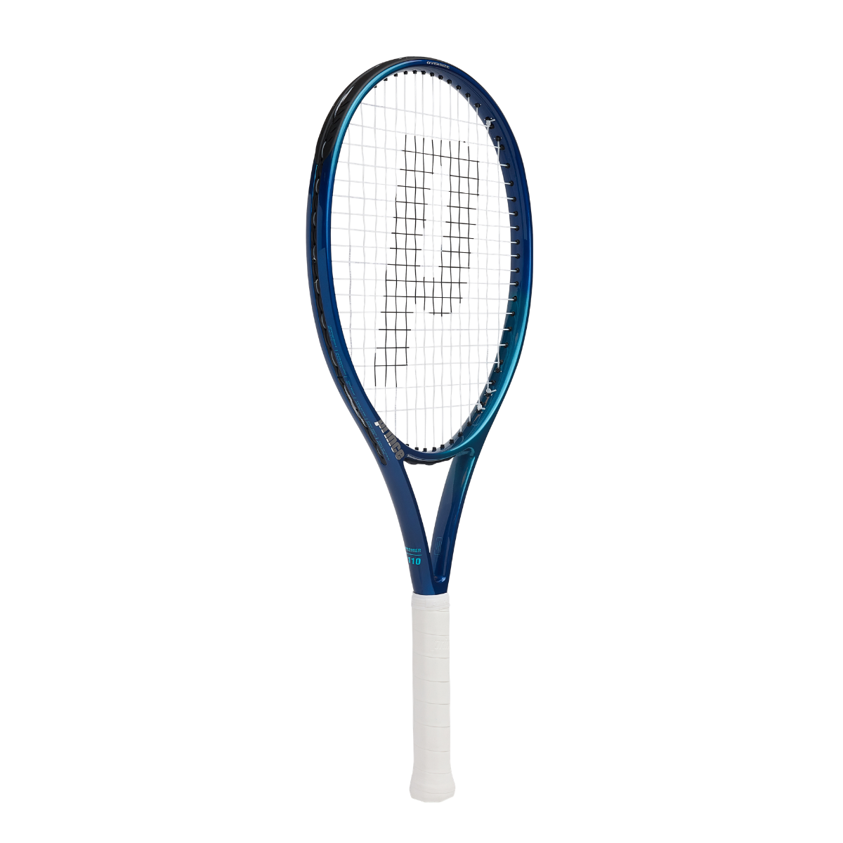 Profile view of the Prince Premier 110 tennis racket