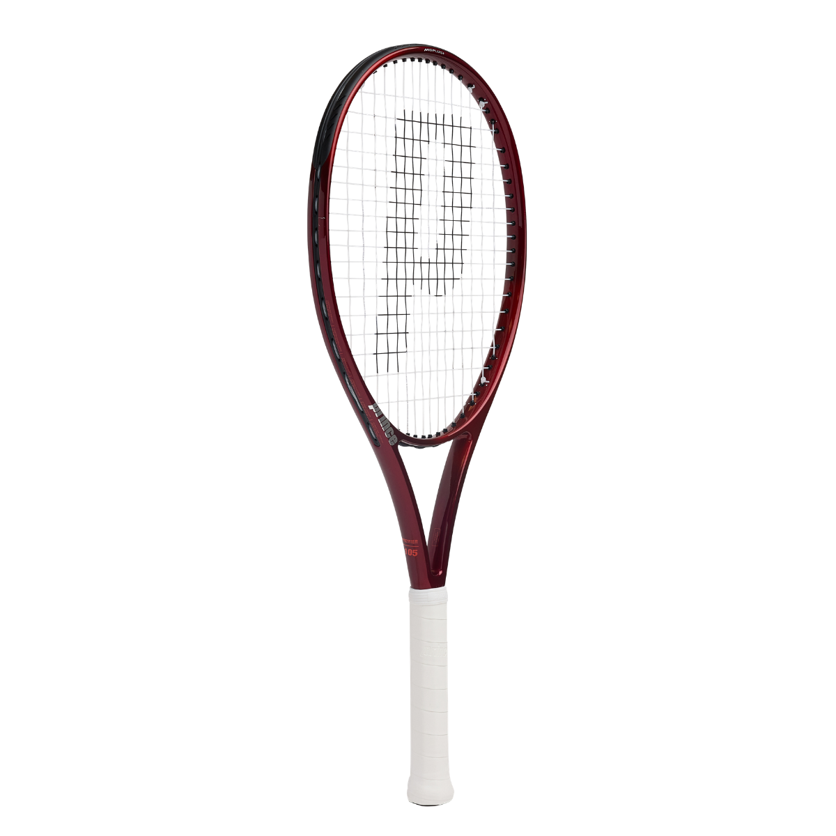 Profile view of the Prince Premier 105 tennis racket