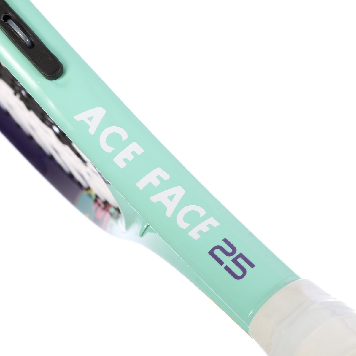 Frame beam of the Prince Ace Face 25 Purple Blue tennis racket