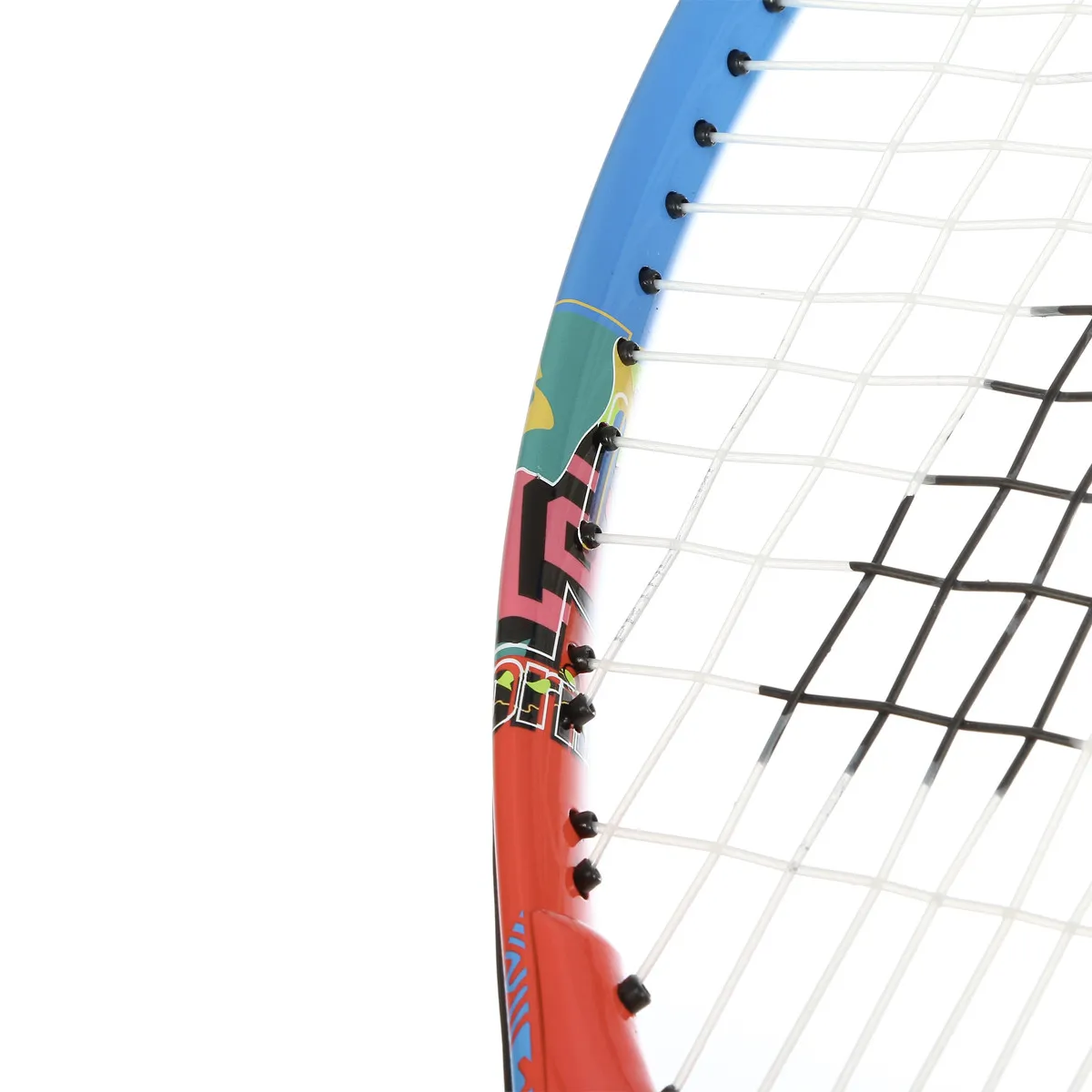 Tamis de la raquette de tennis Prince Ace Face 23 Orange Bleu