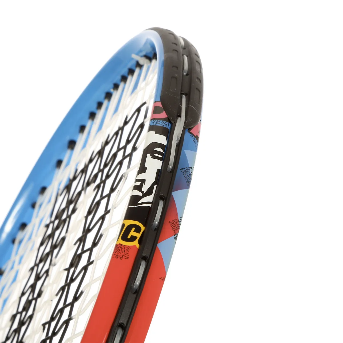 Profil de la raquette de tennis Prince Ace Face 23 Orange Bleu
