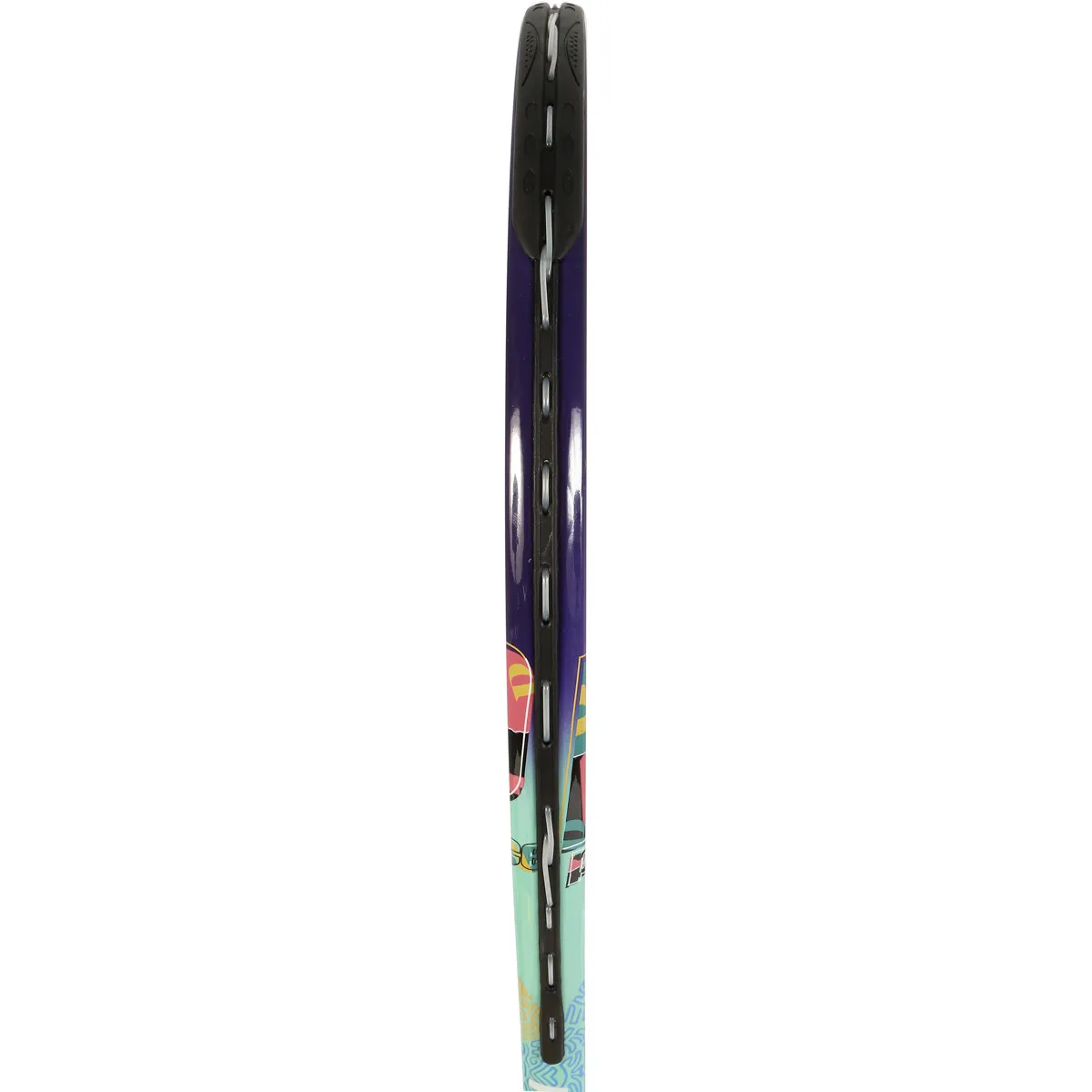 Frame beam of the Prince Ace Face 21 Purple Blue tennis racket