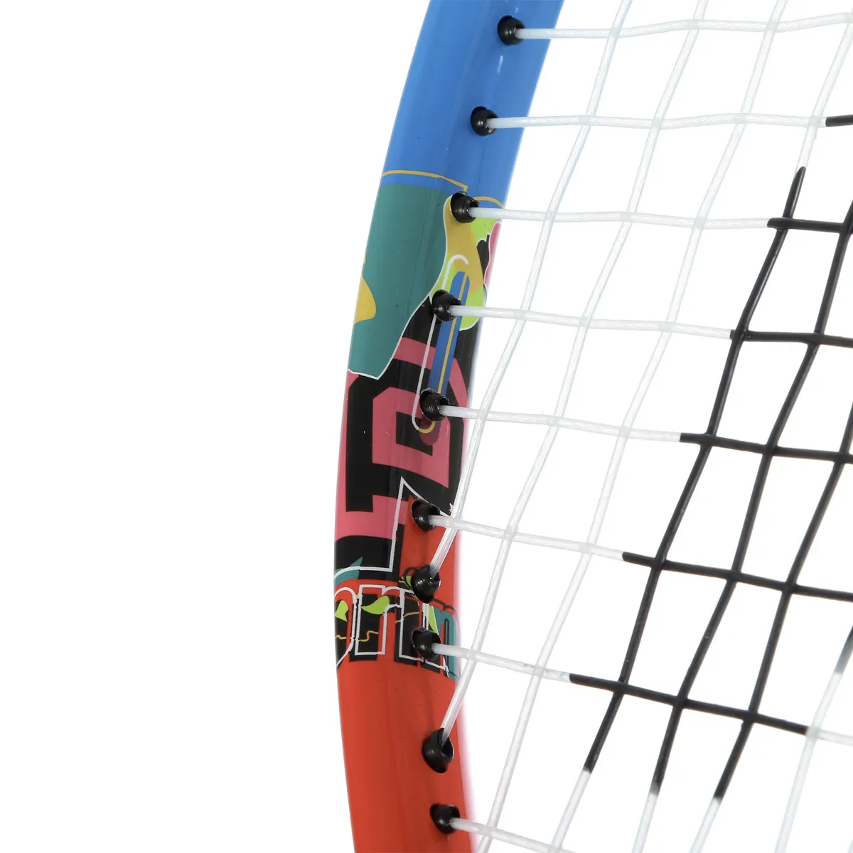Head of the Prince Ace Face 19 Orange Blue tennis racket