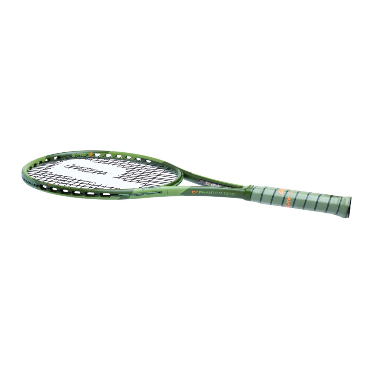 Grip of the Prince O3 Phantom 100X tennis racket