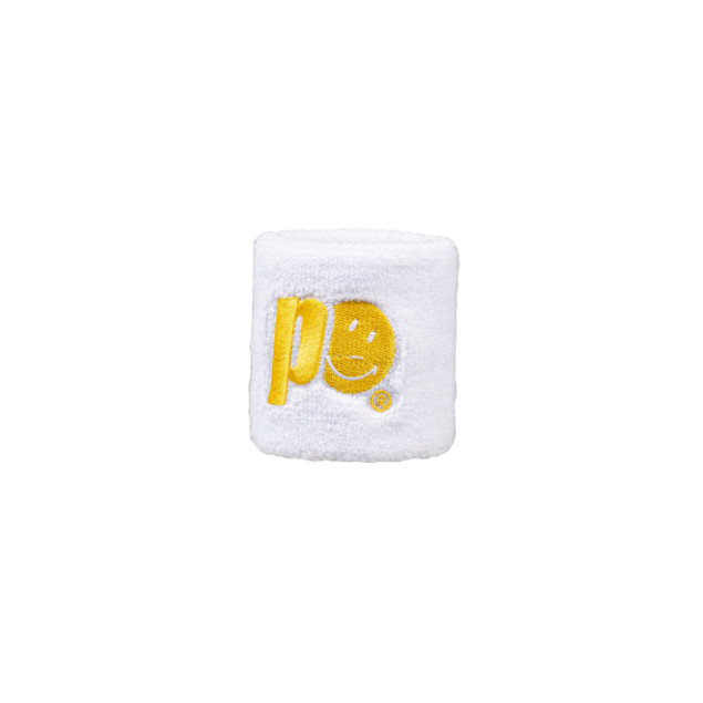 prince x smiley wristband - white (size s)