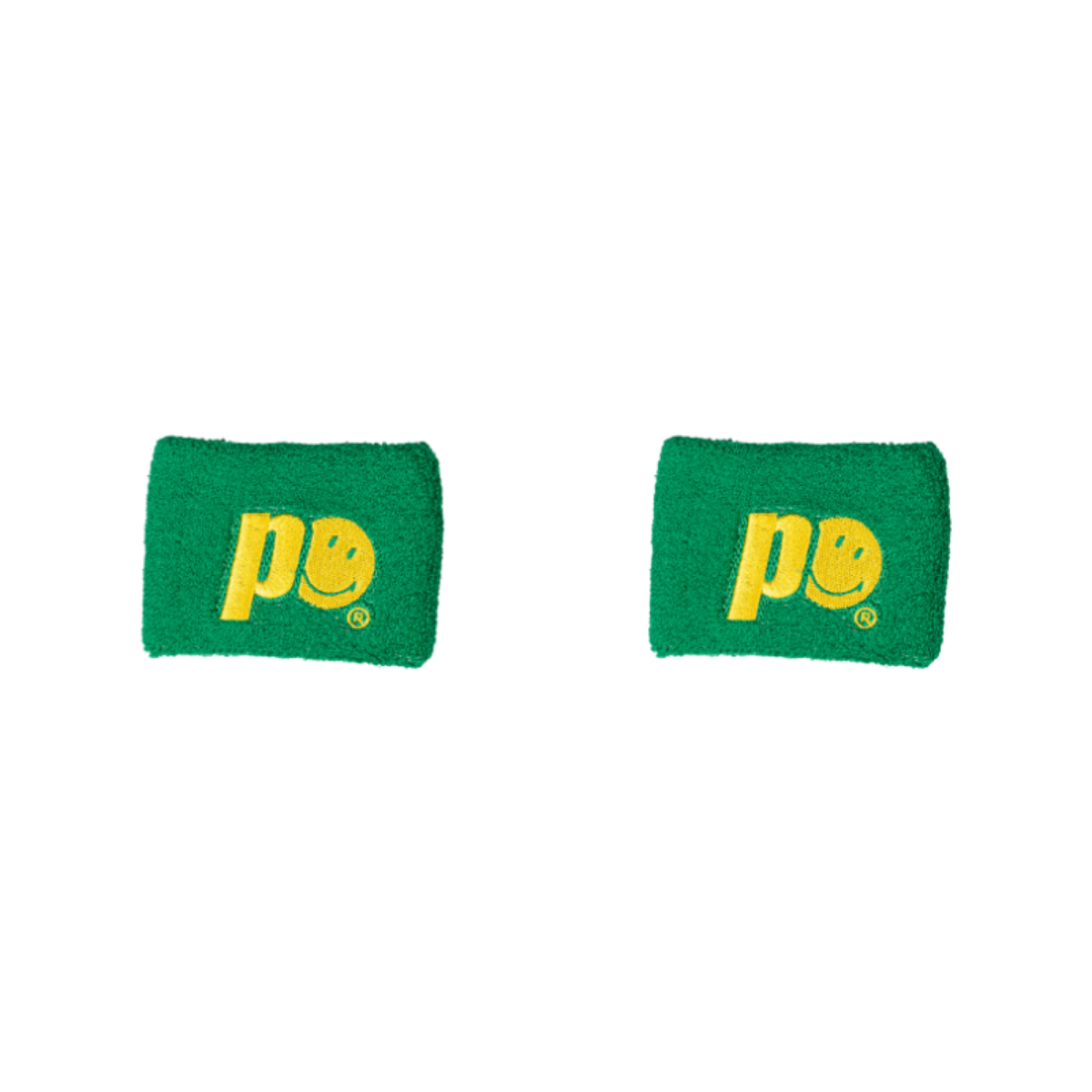 POIGNETS ÉPONGE PRINCE X SMILEY - VERT (TAILLE S)