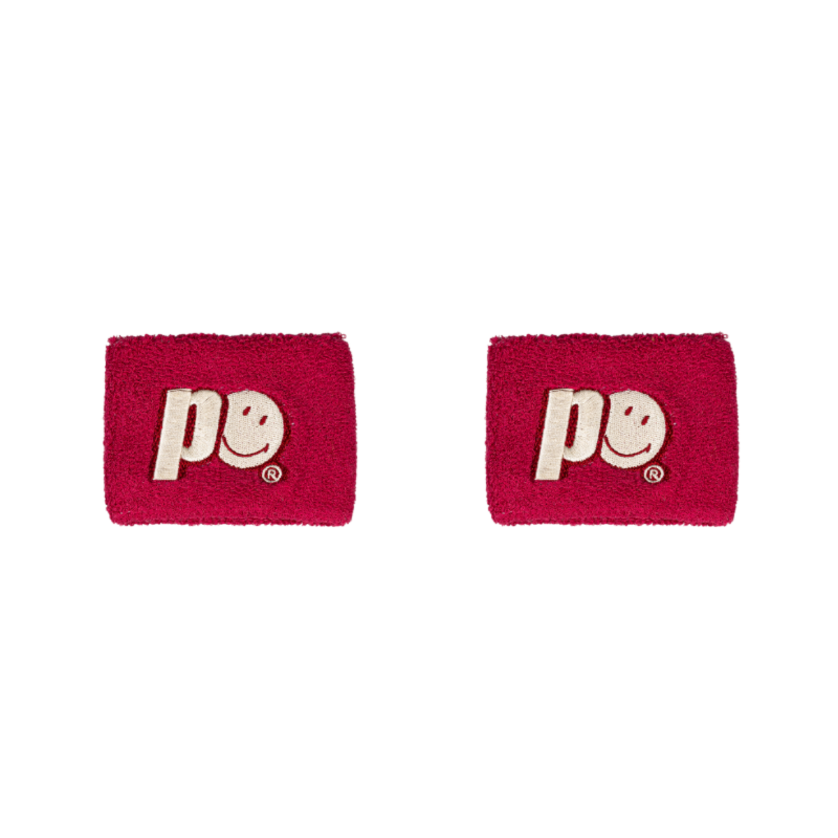 POIGNETS ÉPONGE PRINCE X SMILEY - ROSE (TAILLE S)