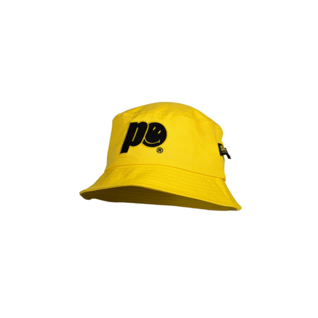 prince x smiley bucket hat – yellow