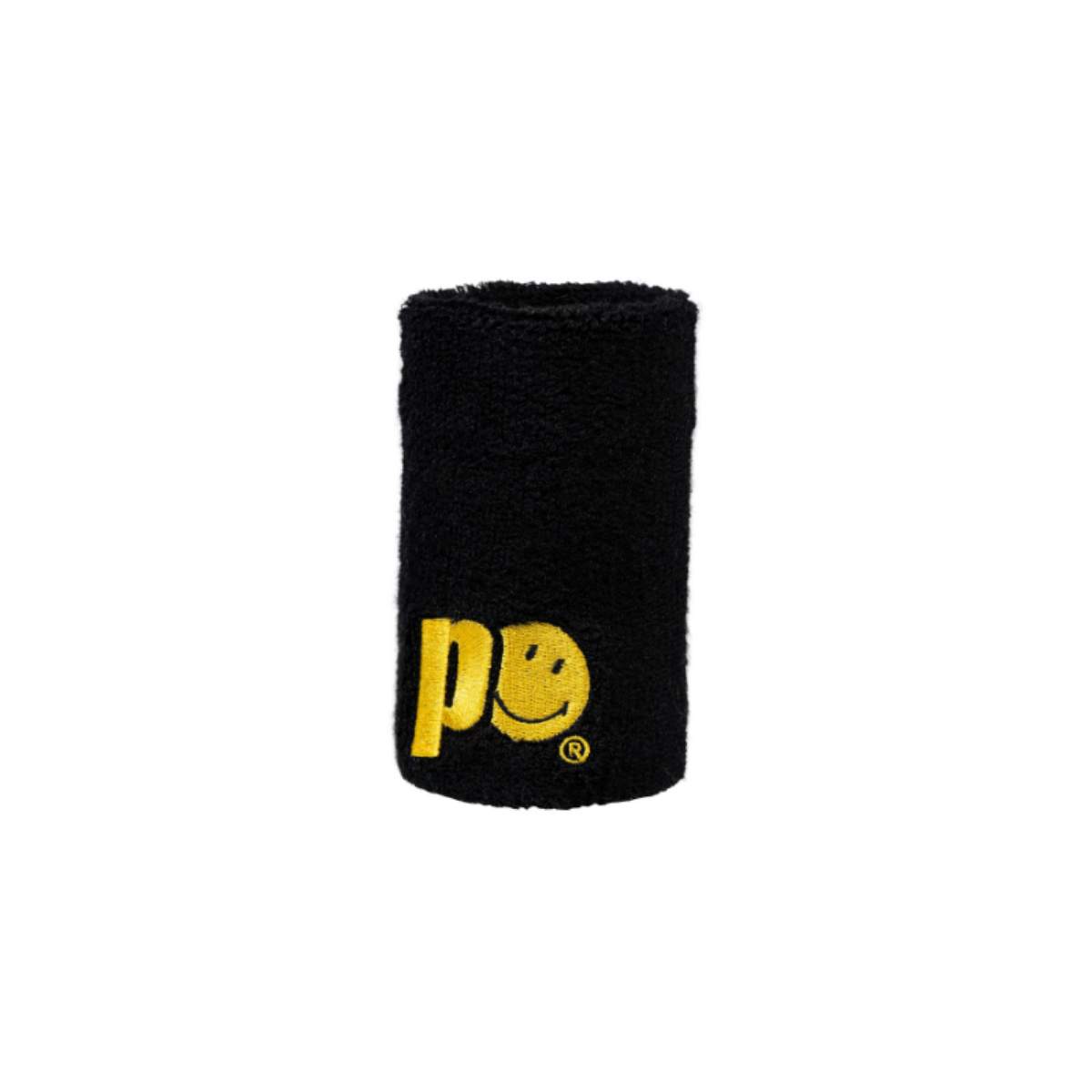 prince x smiley wristbands - black (size l)