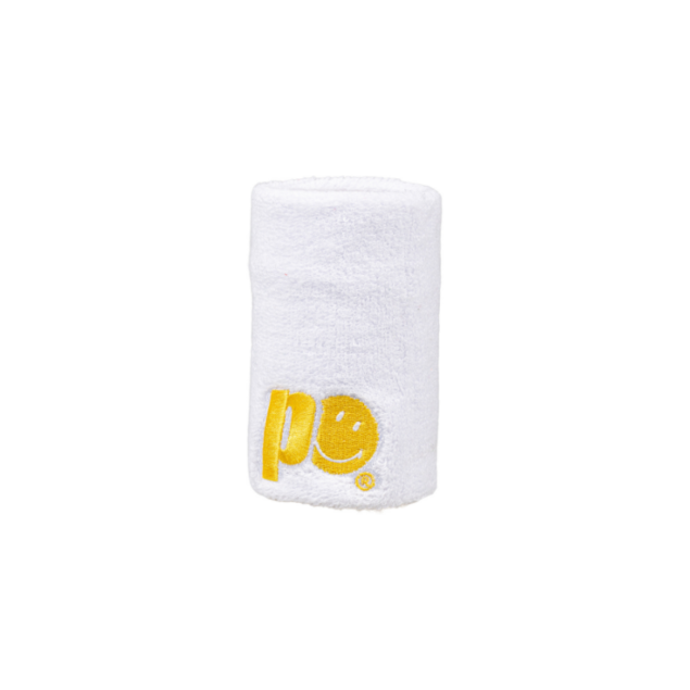 prince x smiley wristbands - white (size l)