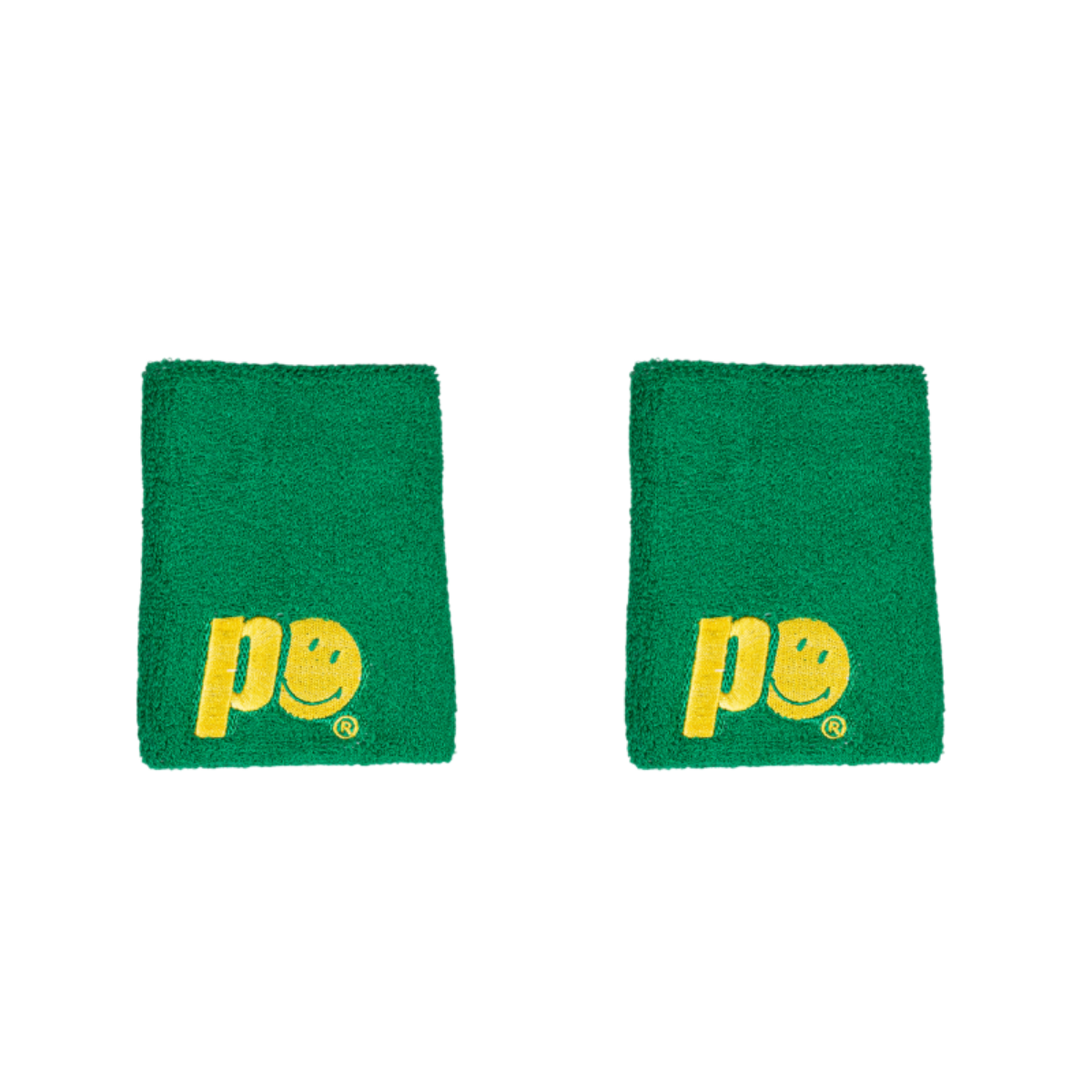 POIGNETS ÉPONGE PRINCE X SMILEY - VERT (TAILLE L)