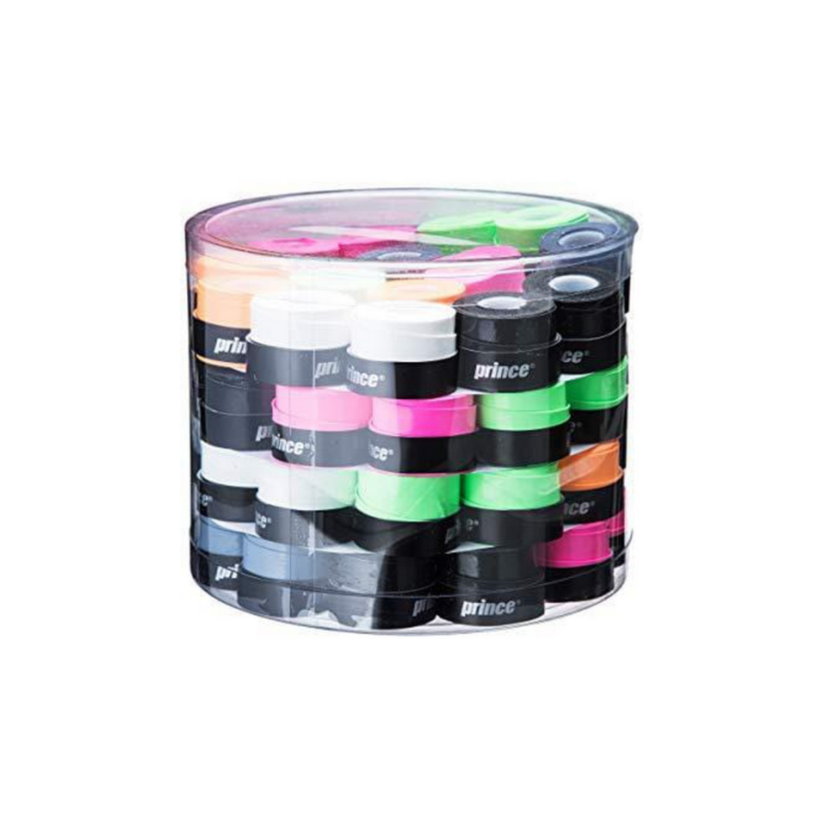PRINCE DURAPRO+ OVERGRIP JAR - 60 PIECES (ASSORTED COLORS)