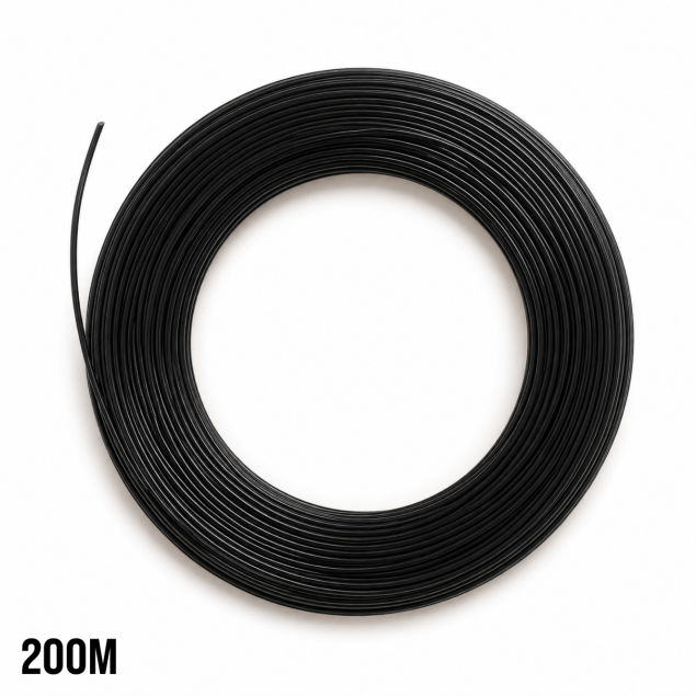 cordage monofilament vortex noir (1.25mm) - bobine