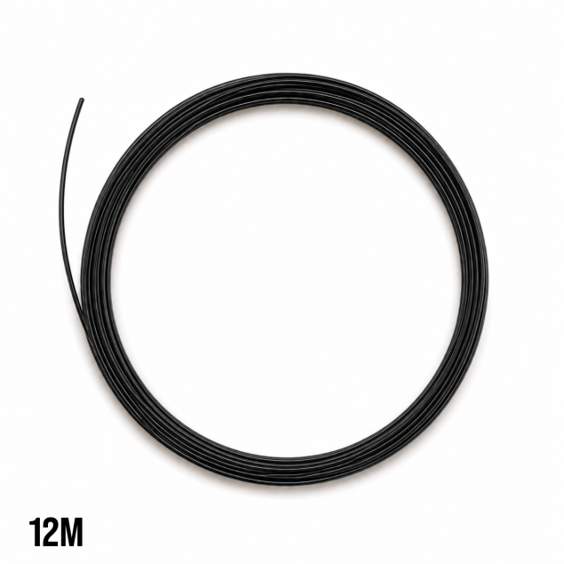 cordage monofilament vortex noir (1.25mm) - garniture