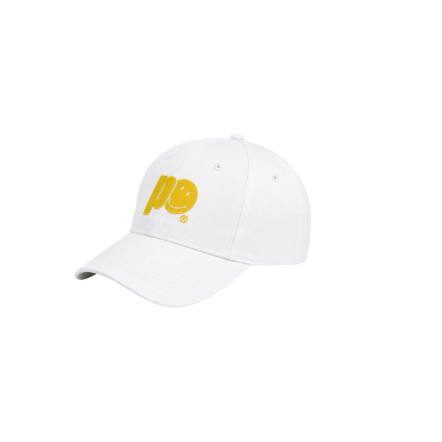 prince x smiley cap – white