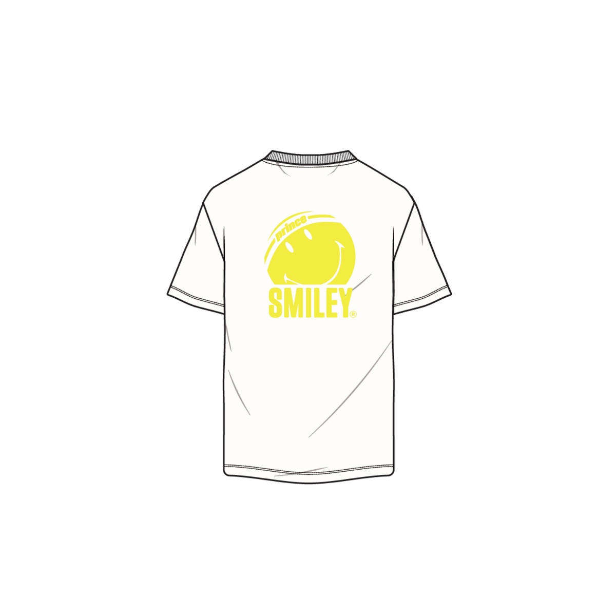 T-SHIRT PRINCE X SMILEY « HEADBAND ICON » BLANC