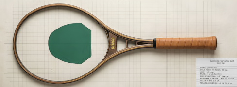 Raquette de tennis vintage Prince Classic 110